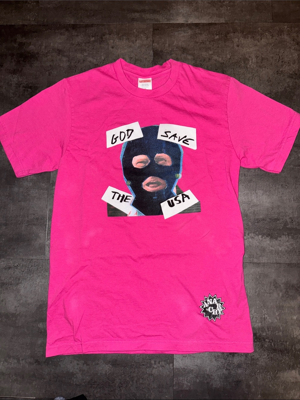 Supreme - God Save The USA Tee